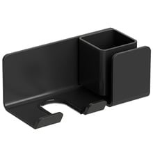 Aluminium Wall Mounted Hair Dryer Caddy